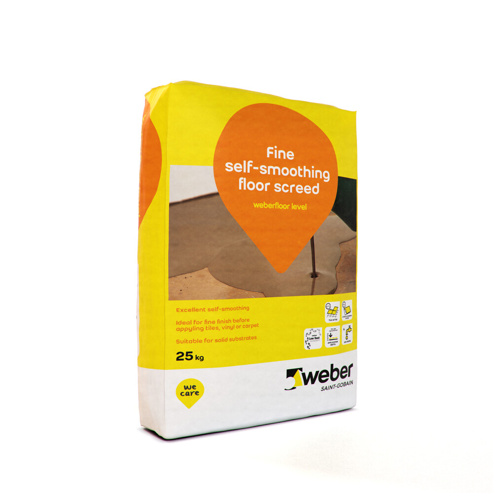 weberfloor level — fast drying screed and floor levelling screed weberfloor level — fast drying screed and floor levelling screed